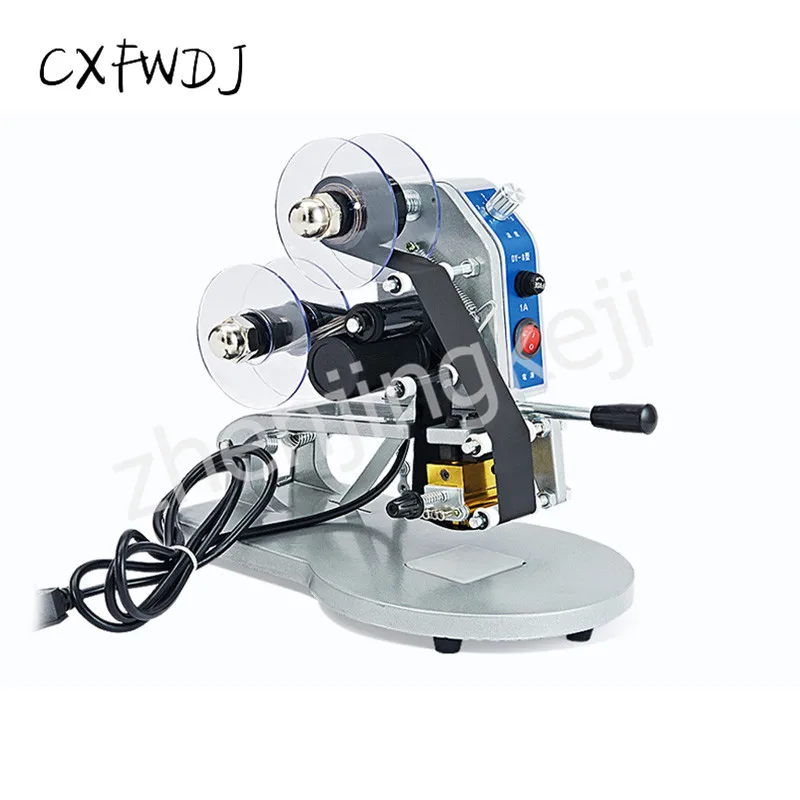 

CXFWDJ Ribbon Coding Machine Manual Production Date Printer Stamping Machine Direct Thermal Code Reader Coding Machine