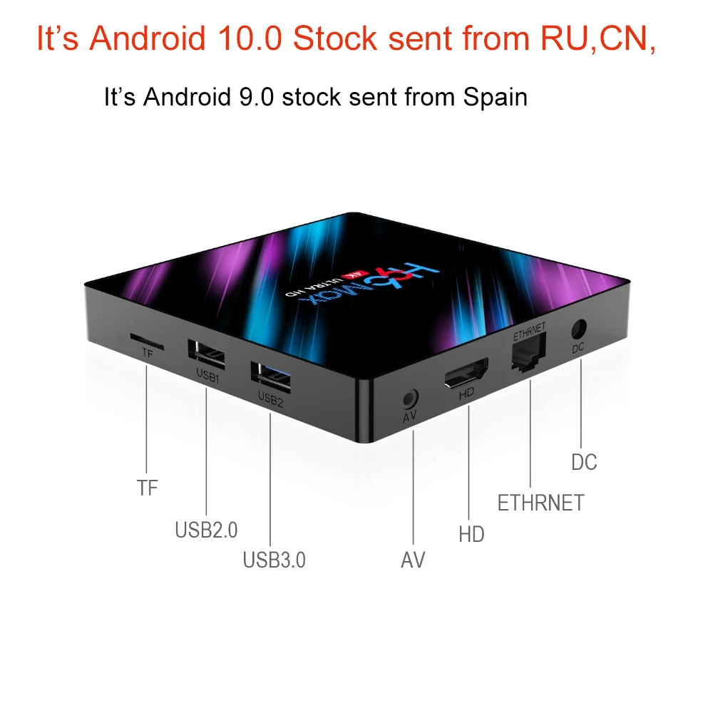 Android 10 0 Tv Box H96 MAX с двумя камерами процессор Rockchip 32GB/64GB компьютерной приставки к