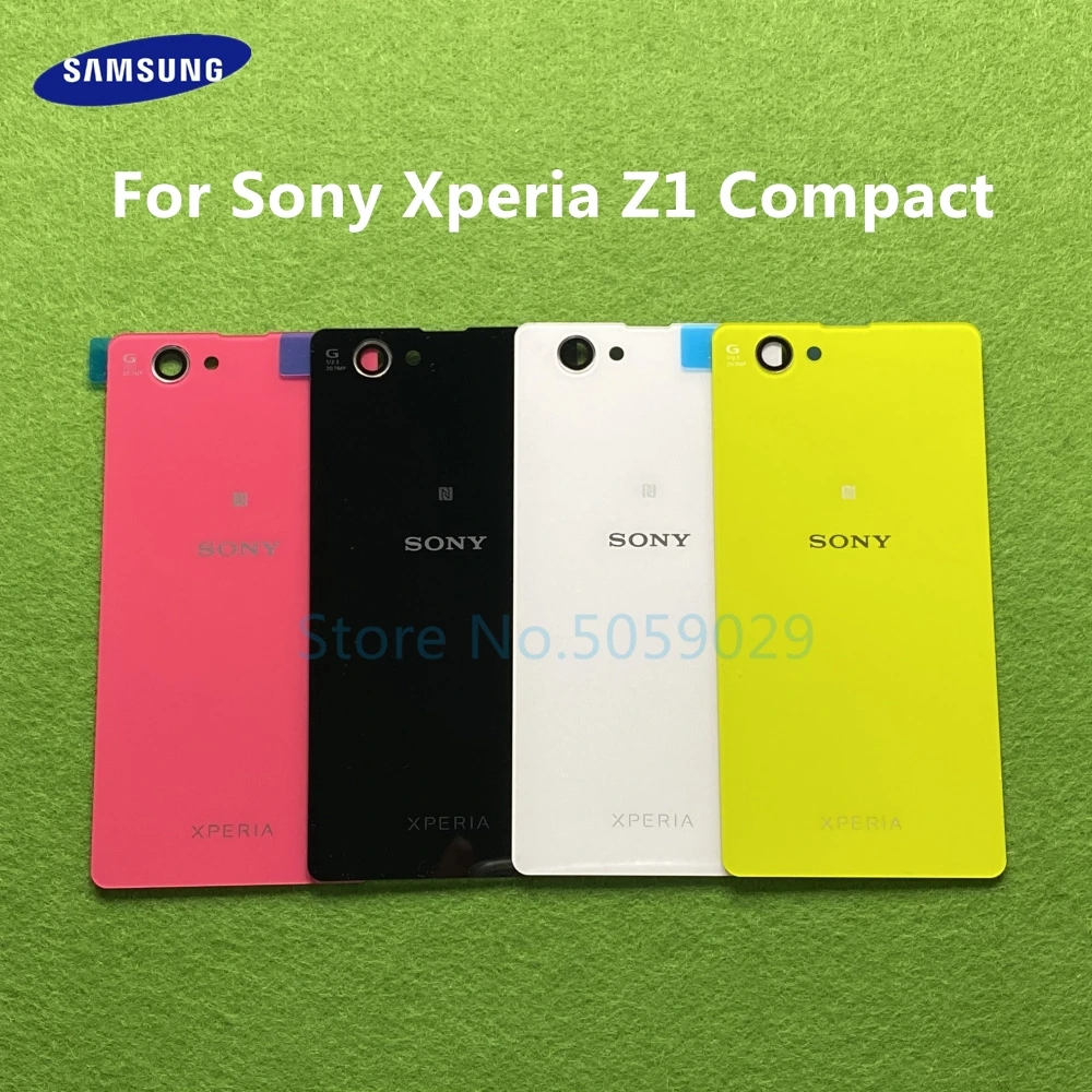 Задняя крышка Корпус задней панели сменная Крышка батарейного отсека для Sony Xperia