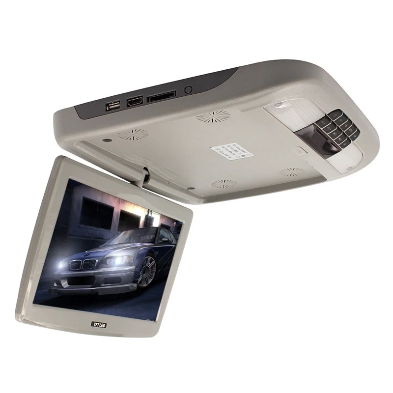 10 дюймовые автомобильные мониторы откидной TFT ЖК экран автомобильный монитор на