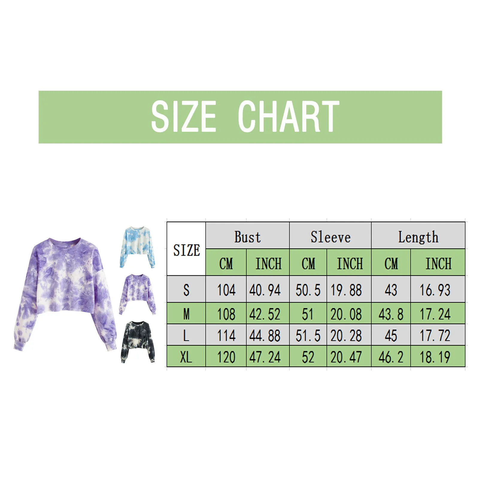 Pullover Drop Shoulder Tie-dye Gradient Print Round Neck Long Sleeve Hoodies Pullover Tops Las Mujeres Sweetshirts Teen Girls
