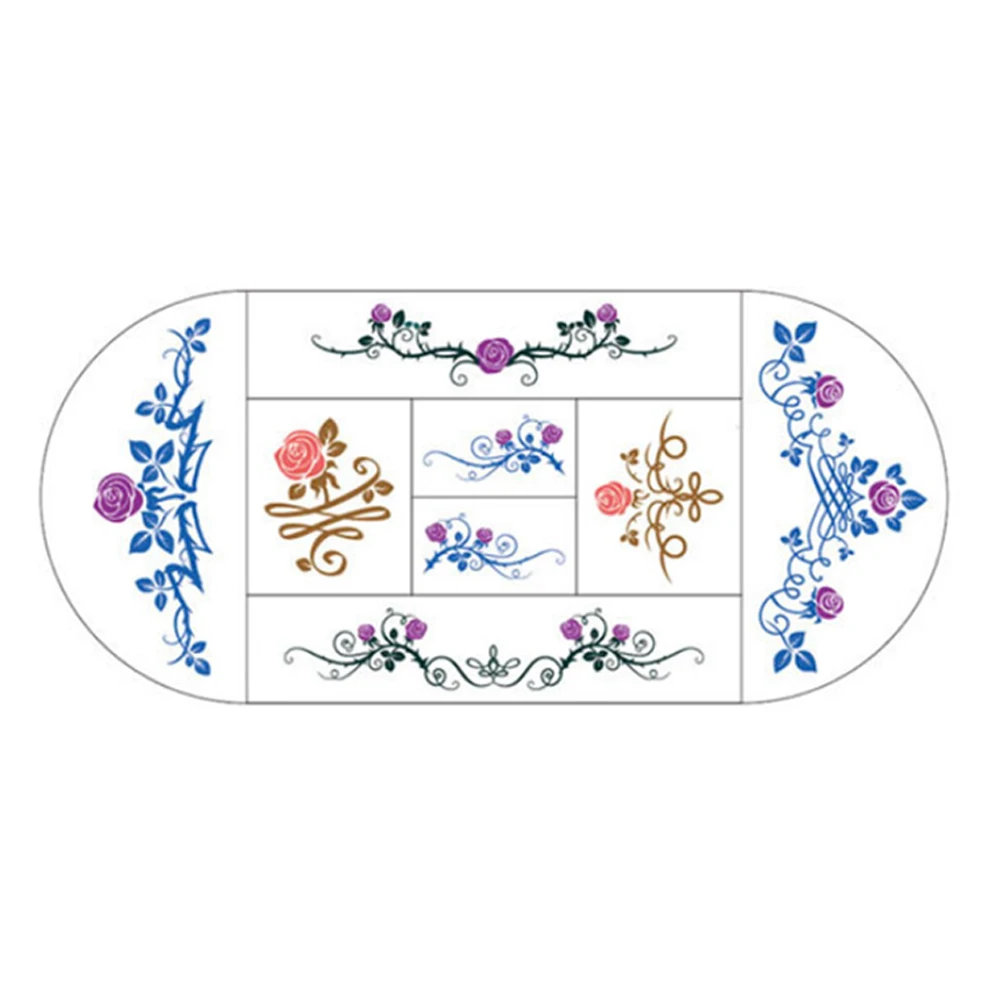

Floral Patterns For Children DIY Scrapbooking Flower Signet Stamps Planner School Stationery Diary Wooden Card Making Gifts Home
