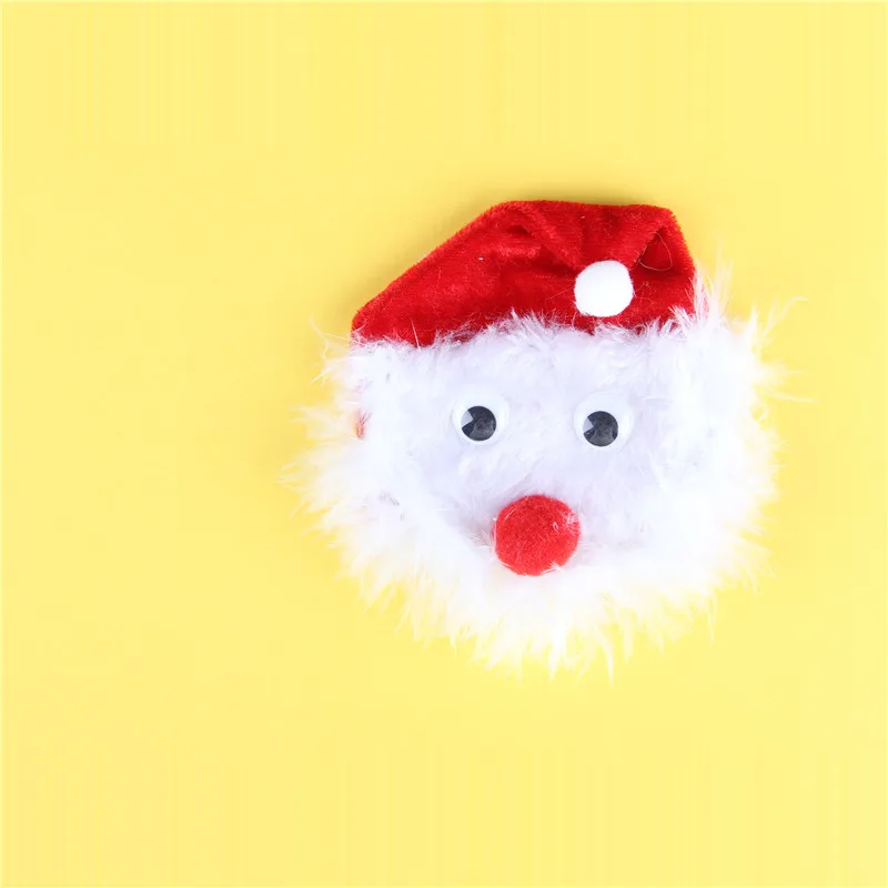 Santa Claus Comeondear, милые женские чехлы на соски, колокольчик, Санта Клаус, рождественские наклейки на соски, милые дышащие аксессуары NCA12 - Цвет: Santa Claus