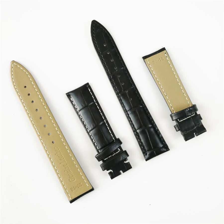 Ремешок для часов из мягкой телячьей натуральной кожи браслет Tissot Seiko 18 мм 20 22 24