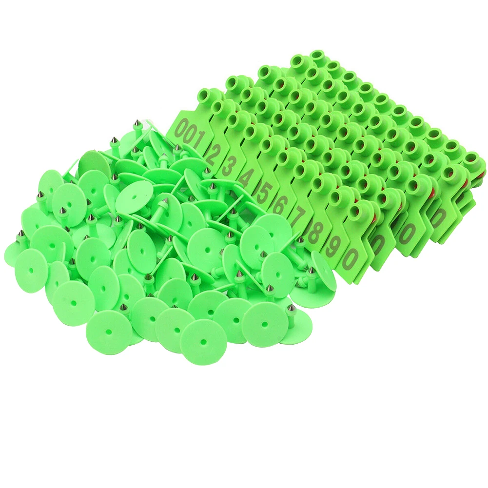 100 шт. этикетки для маркировки товары скота фермы животные Ушные бирки