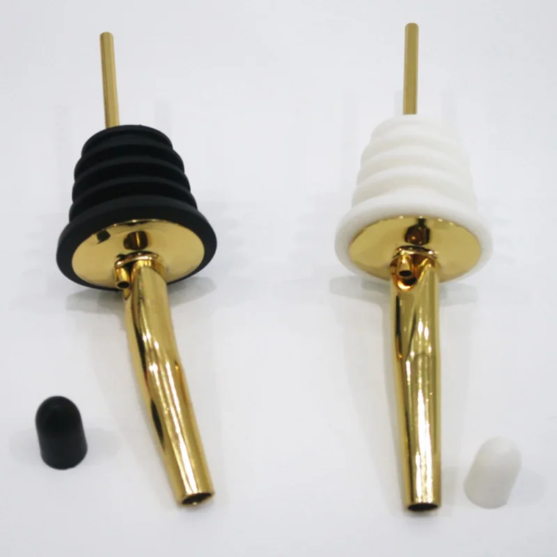 Винная бутылка для выливания носик наливания вина с Silcone Кепки Нержавеющая сталь