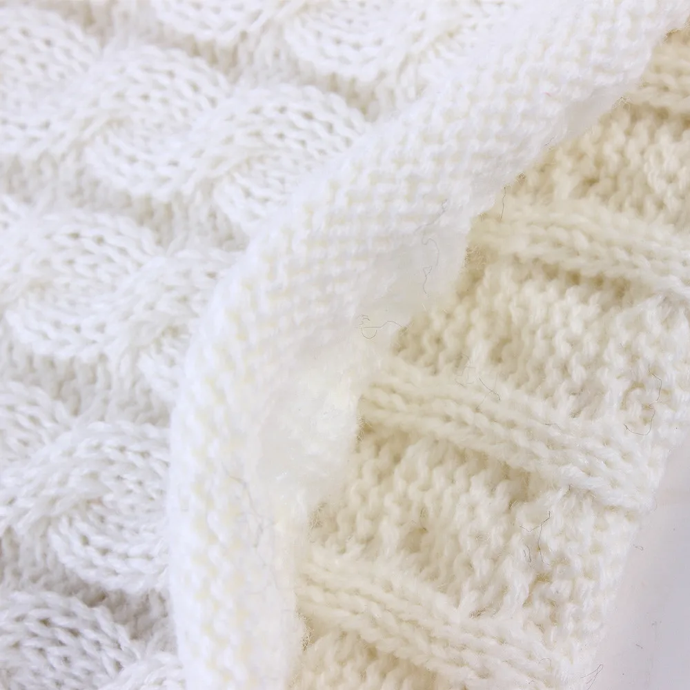 0-2 Years 2Pcs Set Baby Newborn Kids Girls Boys Hat Winter Warm Knitted Wool Hemming Beanie Cap+Scarf Keep for Hats | Детская одежда и