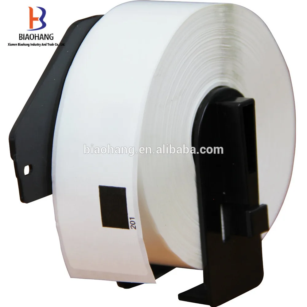 

Adhesive White Bank Direct Thermal Transfer Label Sticker Roll for Brother