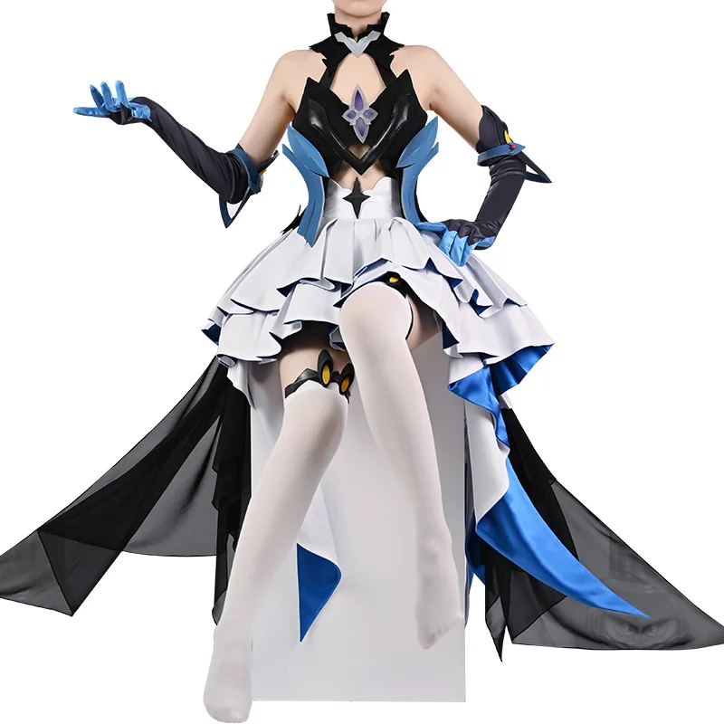 

Game Honkai Impact 3 Bronya Cosplay Costumes Women Sexy Dress Elegant Battle Suit Halloween Carnival Uniforms Custom Made