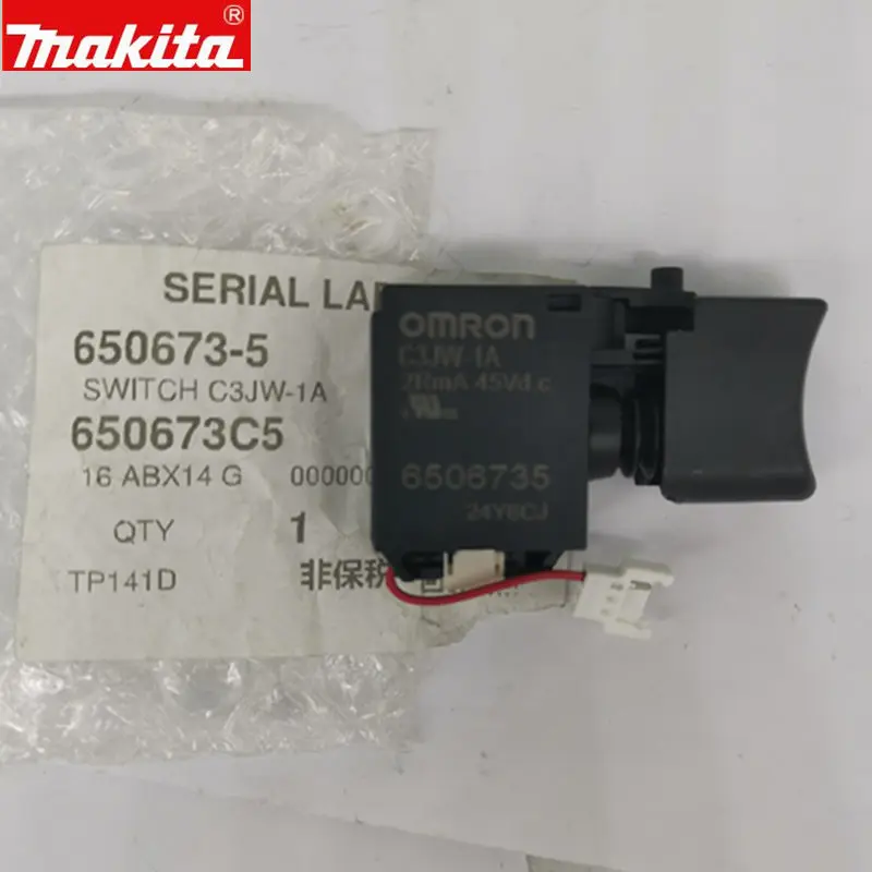 

Коммутатор Makita 650673-5 6506735 для DTW281, DTW280, DTW285, DTS131, DTP141, BTP141, BTP131, TP141D, DTP131, DTS141, DTW280RFE, DTW284