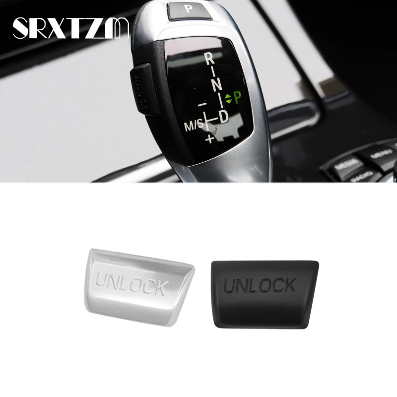 Автомобильный Стайлинг рукоятка переключения передач Кнопка разблокировки