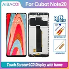AiBaoQi Новый 6,5 дюймовый сенсорный экран + 720X160 0 ЖК-дисплей + рамка в сборе, замена для телефона Cubot Note 20Note 20 Pro