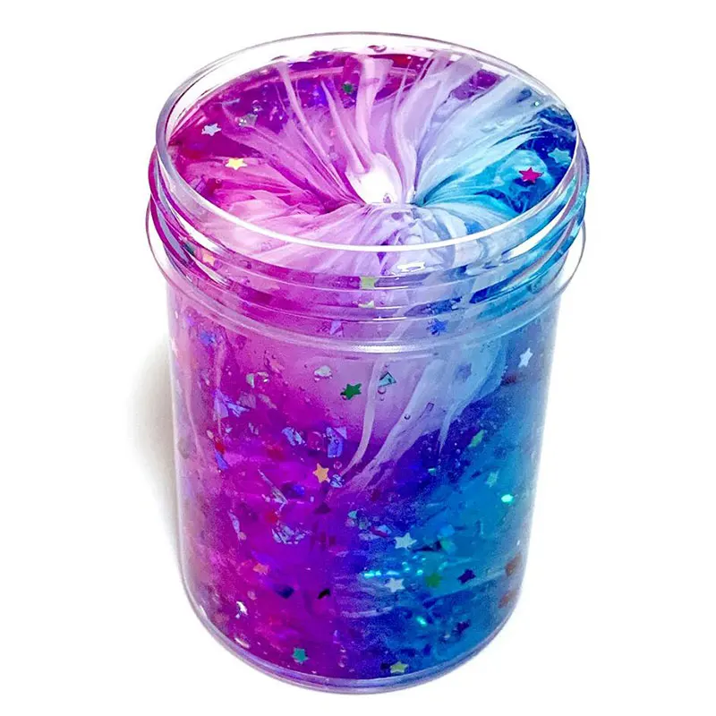 2019 Новая красочная ошламованная смесь алеврита и глины Звездная Хрустальная