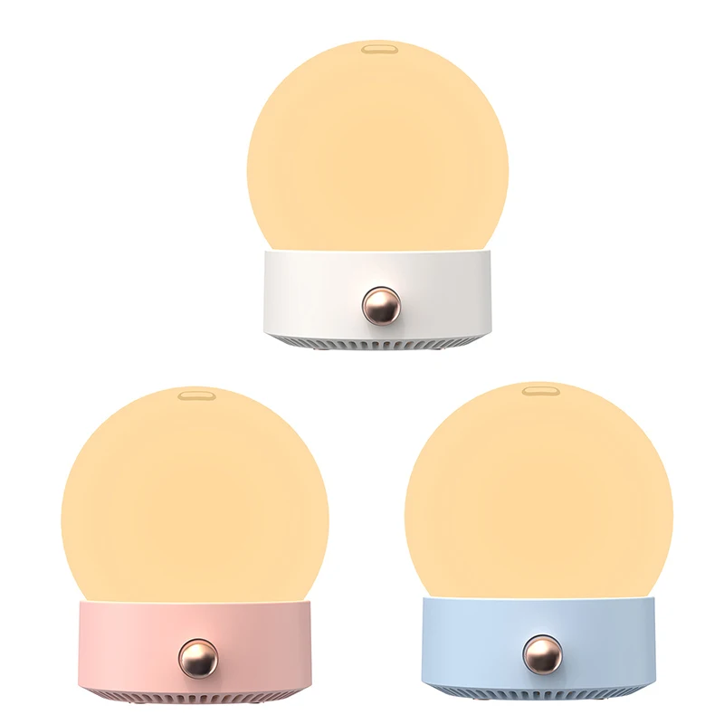 Air Humidifier Moon Diffuser Humidification Night Lights Mute Desktop Aromatherapy Mini Moisturizing Sprayers | Дом и сад
