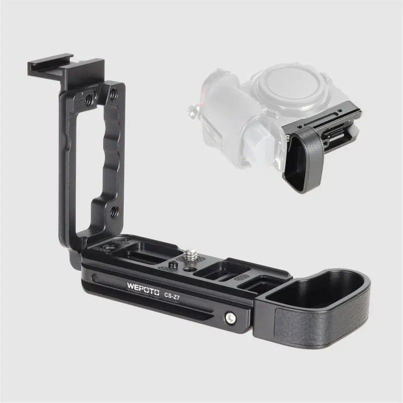 Рукоятка WEPOTO Z7 для камеры с быстроразъемной пластиной рукоятка совместима Nikon Z5 Z6