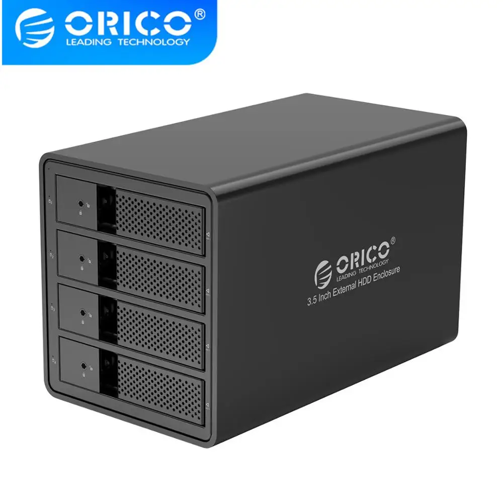 Док станция ORICO серии 95 для жестких дисков 4 отсека 3 5 дюйма SATA на USB 0 макс. емкость