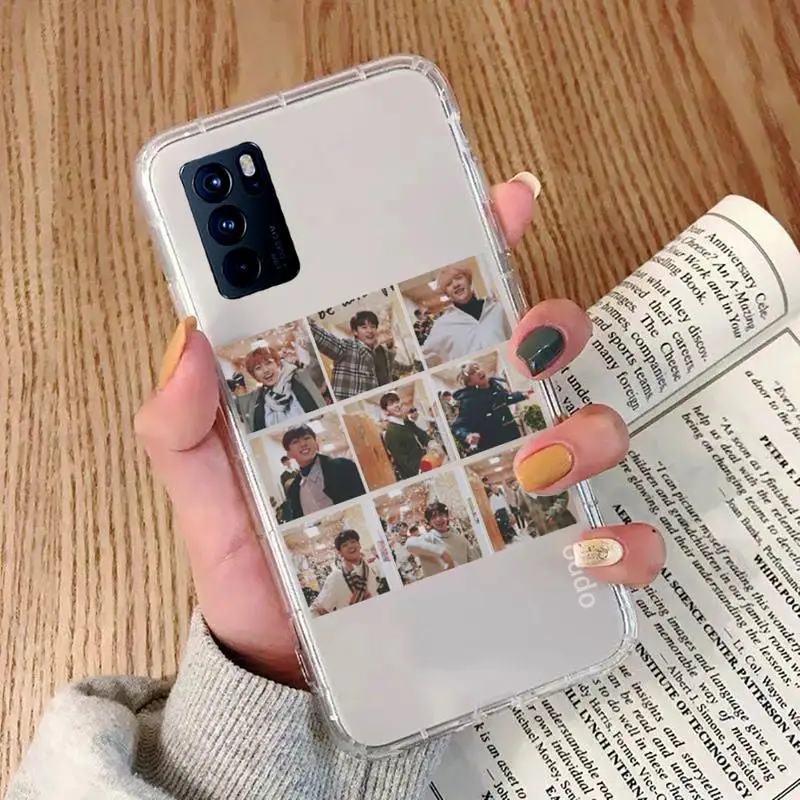 

stray kids Boy group kpop Phone Case Transparent For OPPO A 3 5 33 7 8 52 9 11 32 53S F 9 11 Realme X T 7 50 7 PRO