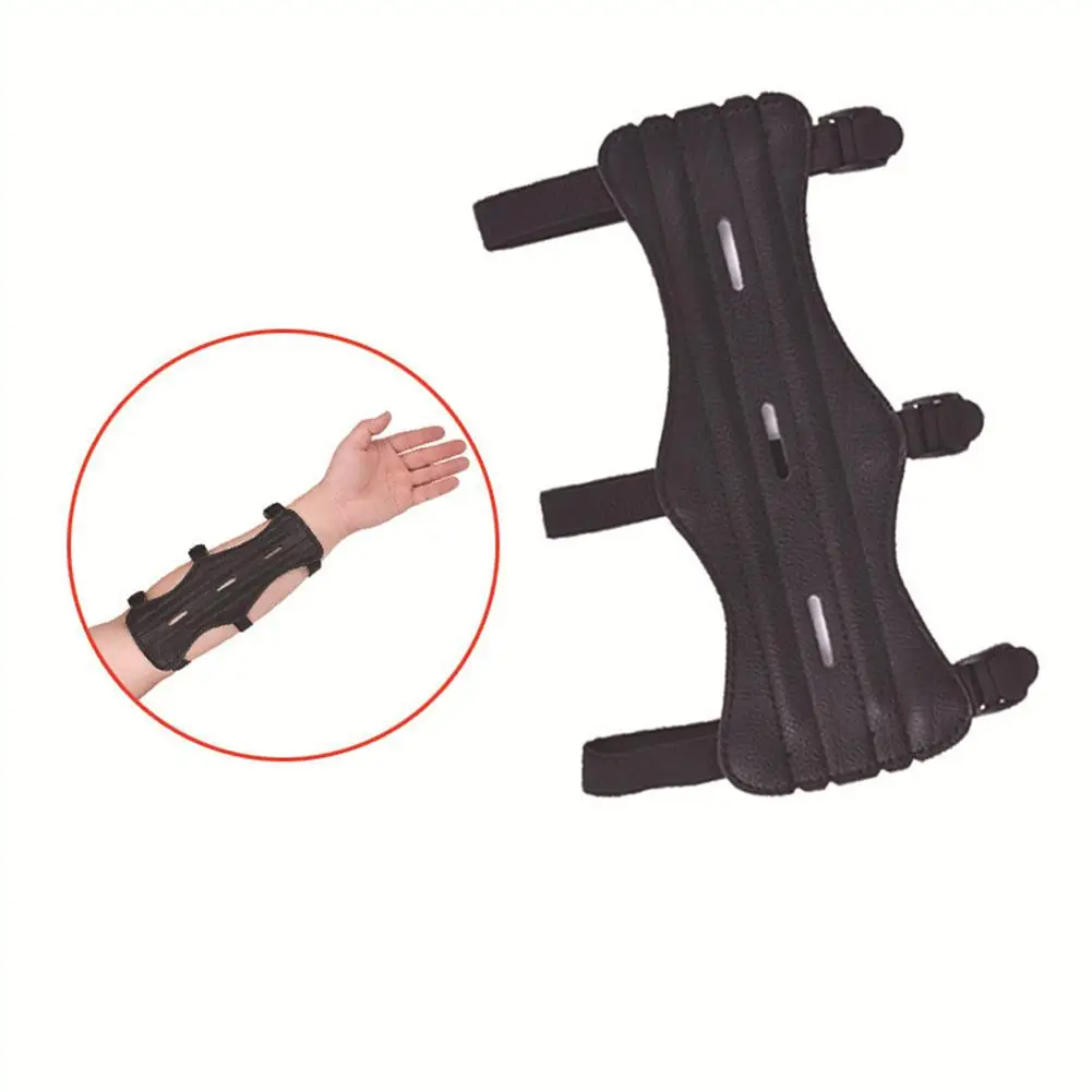 Защита рук HiMISS защита для предплечья из воловьей кожи оборудование стрельбы лука