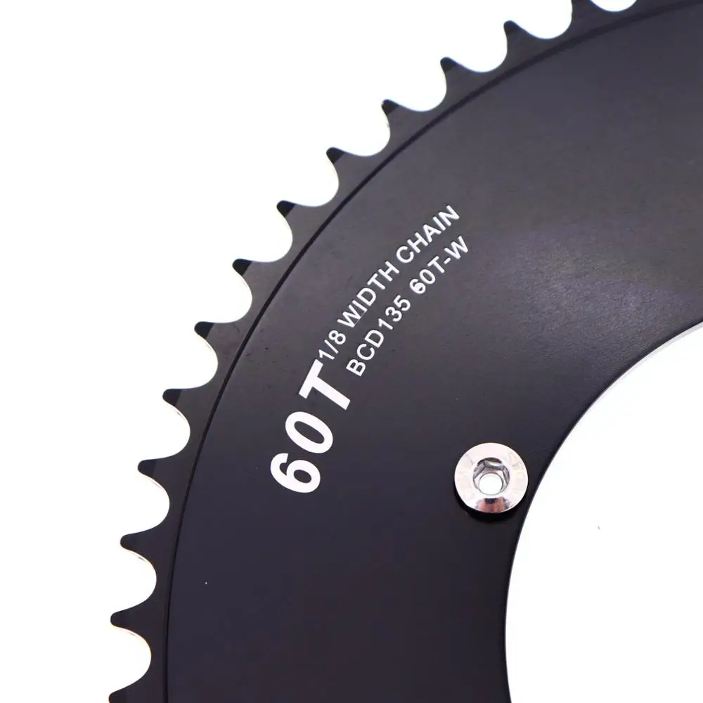 Stone Chainring for CP 135BCD Fixed Gear Track Bike Fixie Round 42 46 48 50 52 54 57 58 59 60t tooth 135 bcd for campagnolo