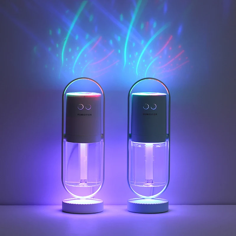 Увлажнитель воздуха ультразвуковой для эфирных масел 7 цветов вращение на 360