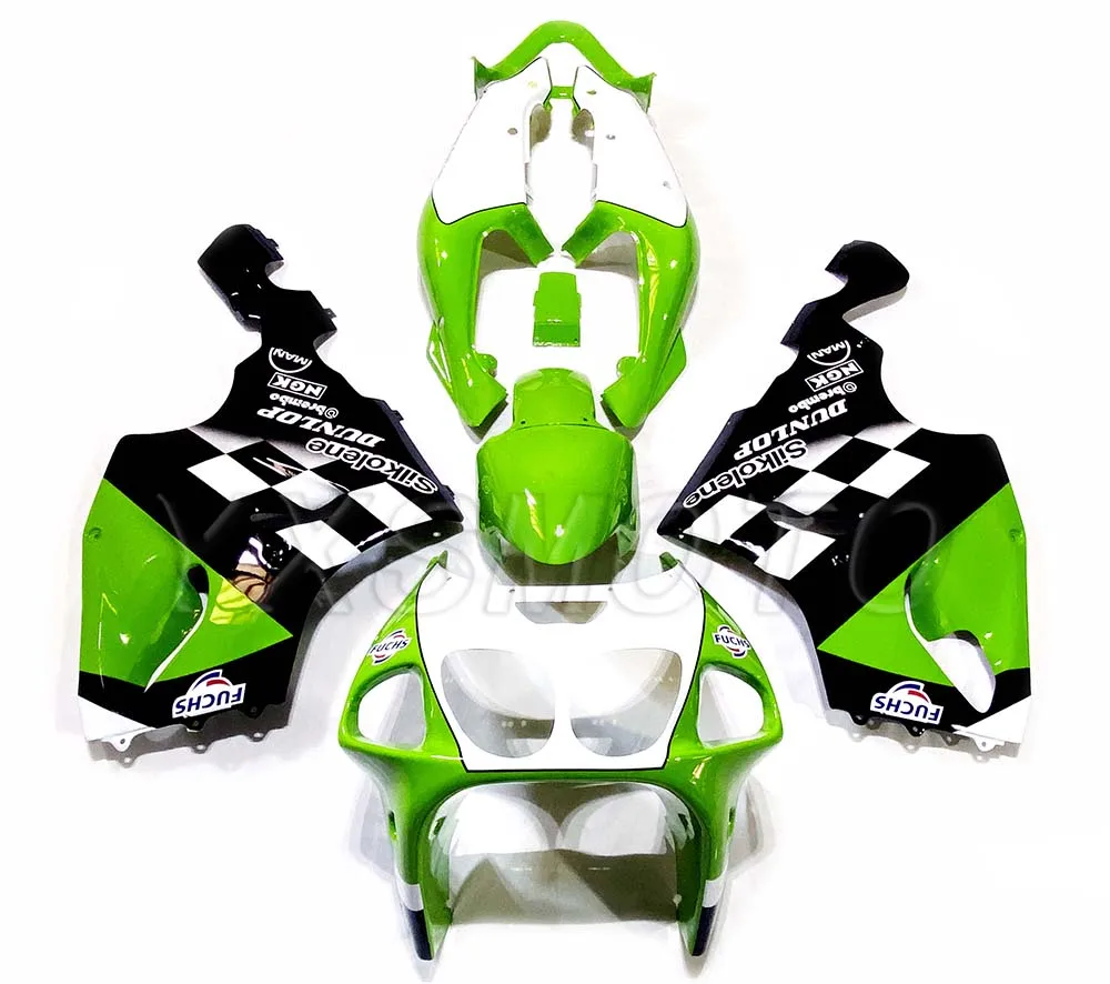 

Обтекатели ZX-7R 1996 97 98 99 00 01 02 2003 зелено-черный кузов, комплект обтекателей zx-7r zx7r 96 97 98 99 00 01 02 03