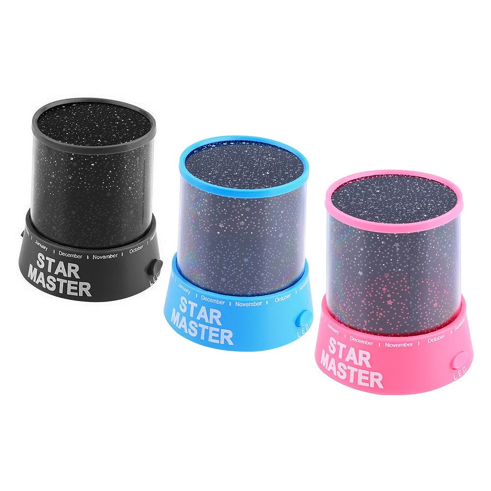 Светодиодный Звездный Ночной проектор романтическая потрясающая мигающая