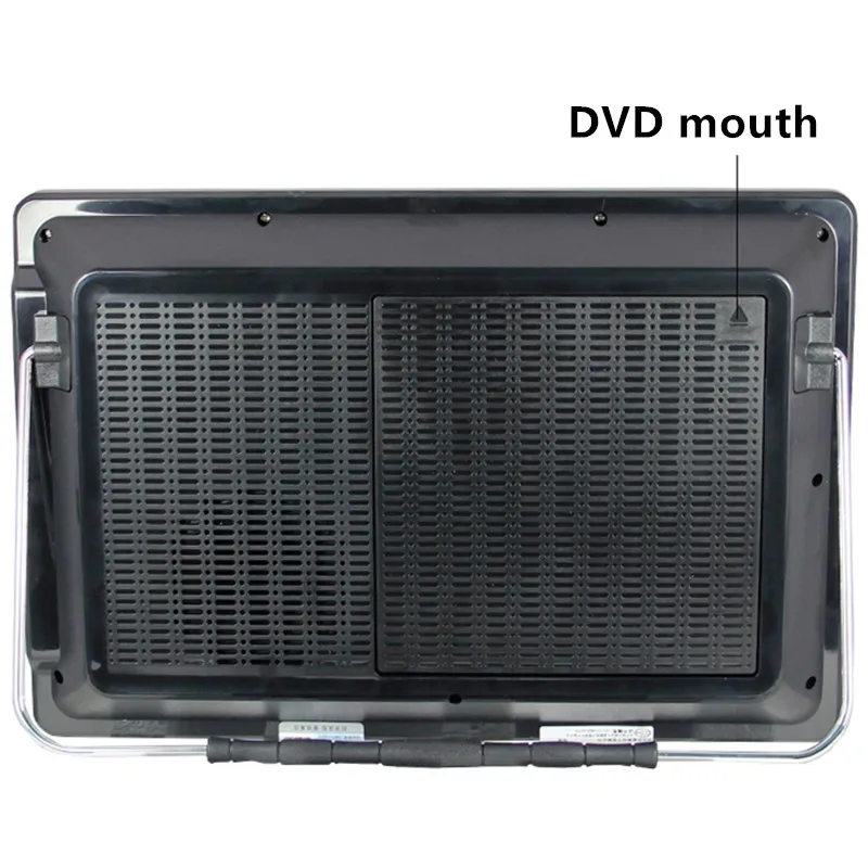 19 дюймов HD lcd экран цифровой Мультимедиа Портативный DVD EVD VCD mp3-плеер с держателем, видео машина/USB, TF карта, колонки MP4