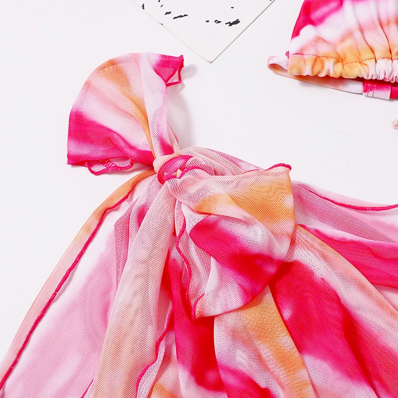 

Summer Bikini Swimwear Women's Swimsuit 2021 New Fashion Sling Sexy Leopard Print Bikini 3-Set Swimming Bathing Suit Beachwear