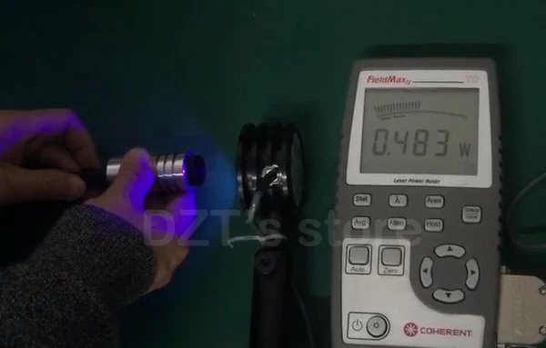 

Engraving Burning laser 500mW 405nm laser module TTL / PWM driver 12V