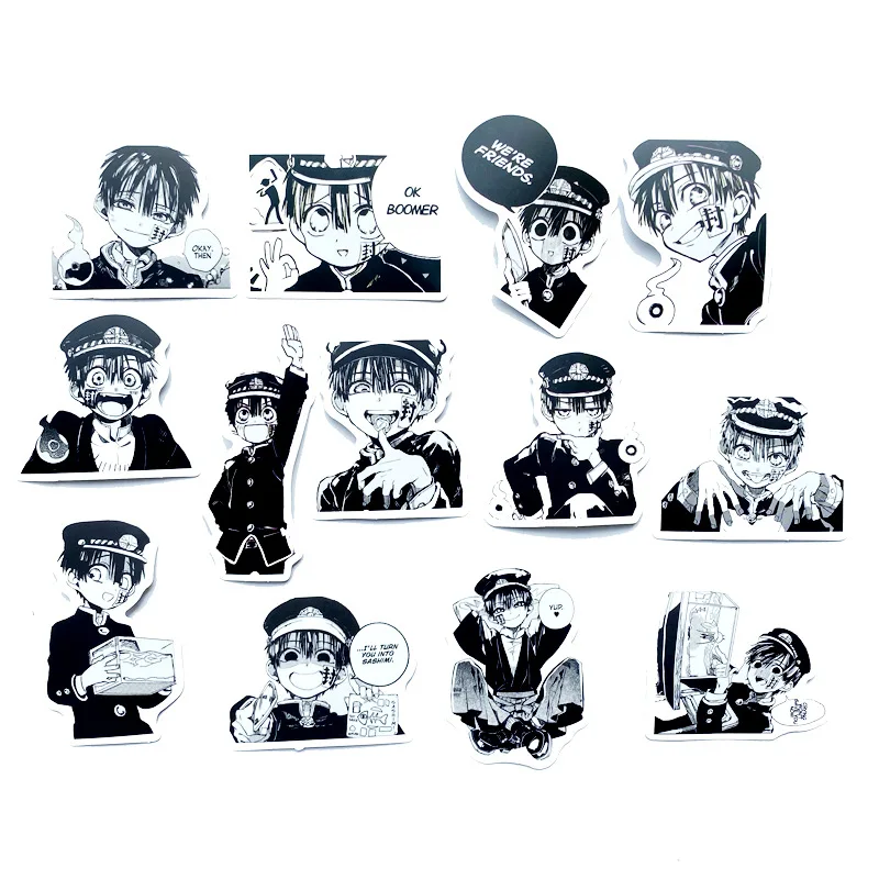 50PCS/Pack Anime Toilet-Bound Hanako-kun Manga Crystal Stickers LD | Игрушки и хобби