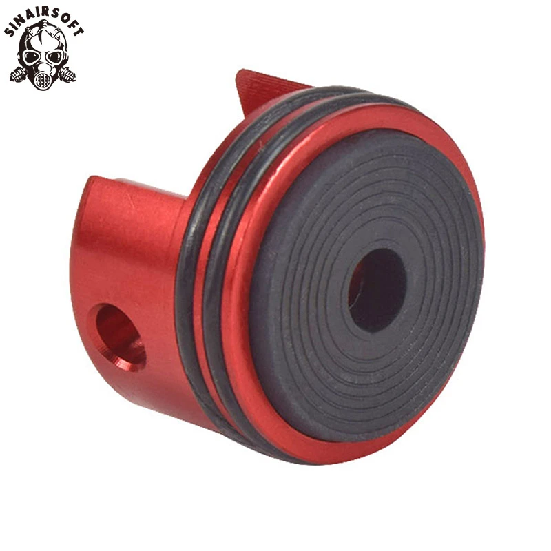 

SINAIRSOFT CNC Aluminum Cylinder Head O-ring Rubber Pad For Ver.2/3 Gearbox M4 M16 AK AEG Hunting BB Airsoft Paintball Shooting