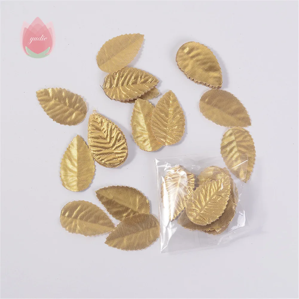 Искусственные листья елки QIANHUAYU зелёные 100 шт.