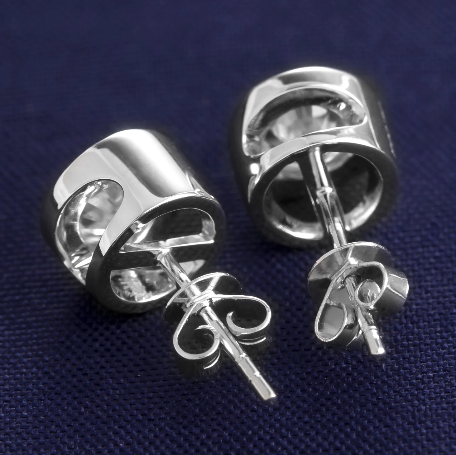 Бриллиантовые серьги CVD HPHT Lab 1ct * 2 DE VS SI1 18K 14K золотые ювелирные украшения из