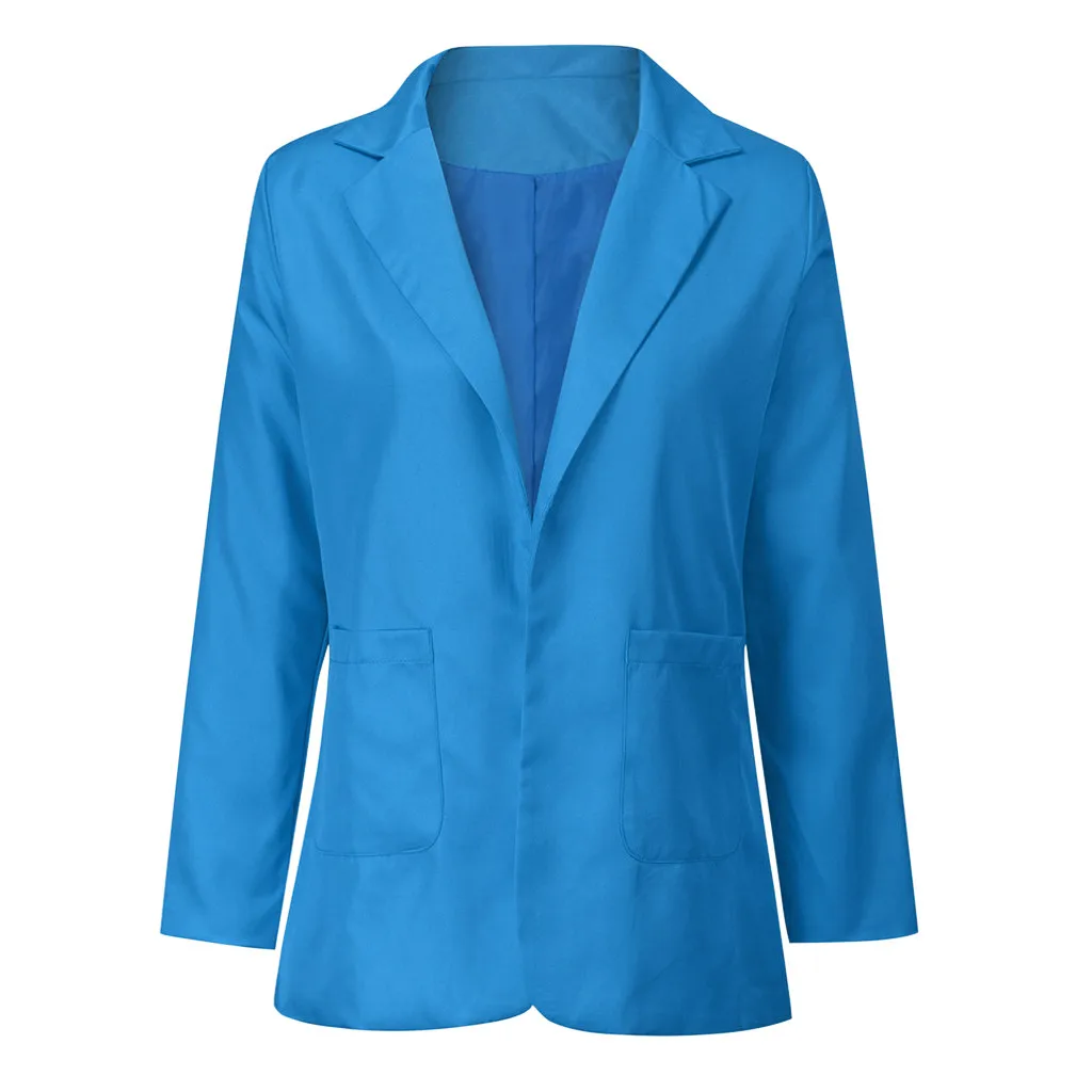 

Jacket Cardigans Autumn Office Winter Long Women Sleeve Suit Coat Long Women's Coat Winter Jacket