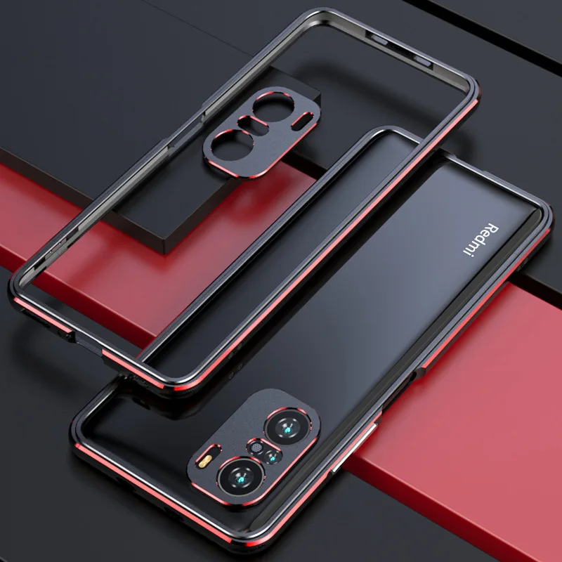 phone case for poco f3 coque shockproof metal bumper aluminium frame camera protective cover for poco f3 redmi k40 pro free global shipping