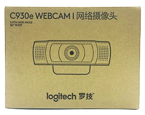 C930E Новая Подлинная веб-камера logitech C930E/C930C FHD камера 1920*1080P HD веб-камера DDP веб-камера с подставкой для отправки - Цвет: C930E