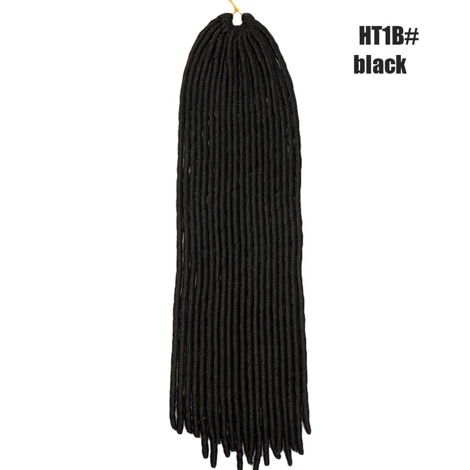 black BENEHAIR, Омбре, вязанные крючком волосы, искусственные Локи, синтетические вязанные волосы для наращивания, богиня, косички, искусственные волосы для черных женщин - Цвет: black
