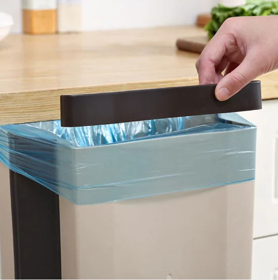 Настенная Складная мусорная корзина кухонный шкаф дверь шкафа подвесная машина