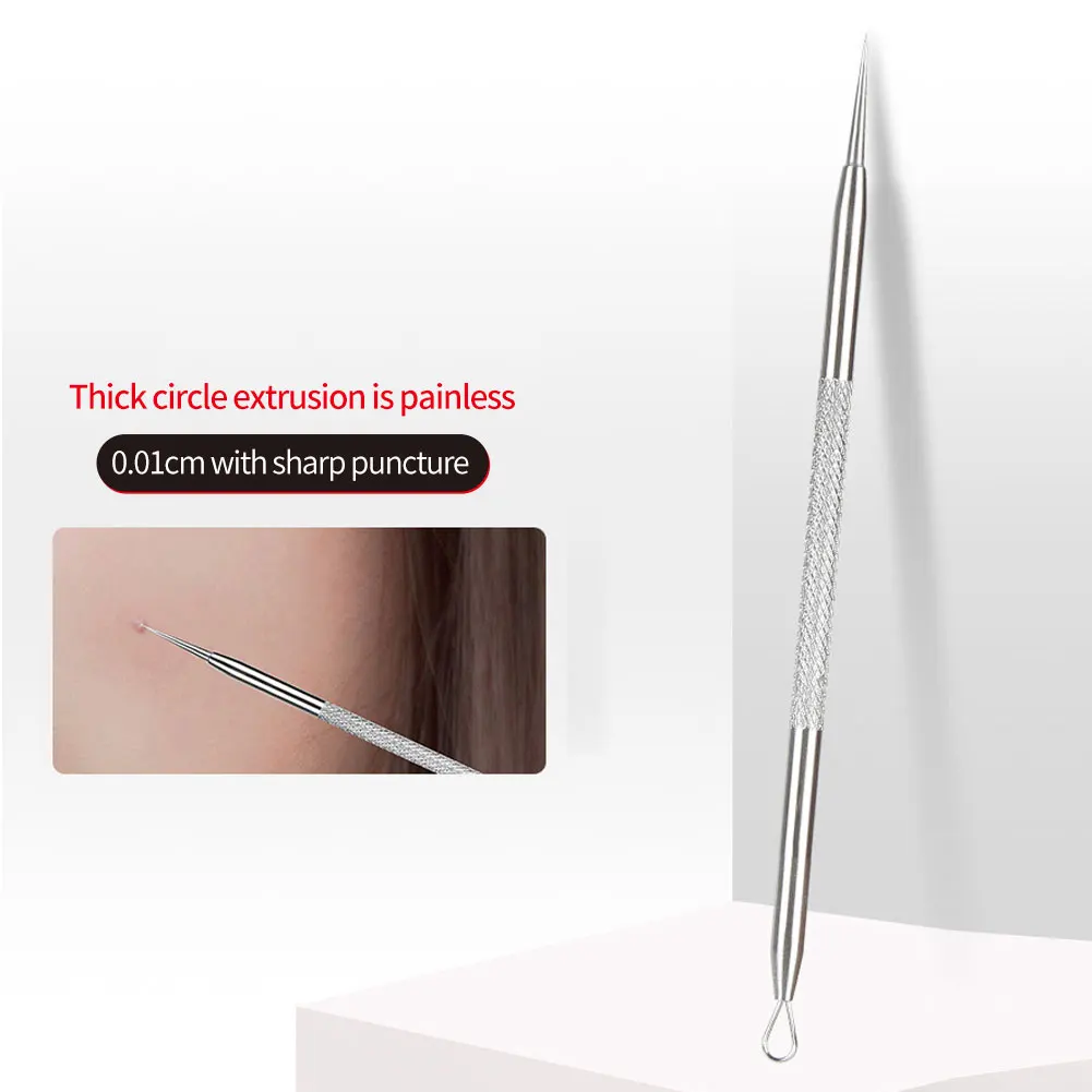 Инструмент для удаления чёрных точек на лице из нержавеющей стали |