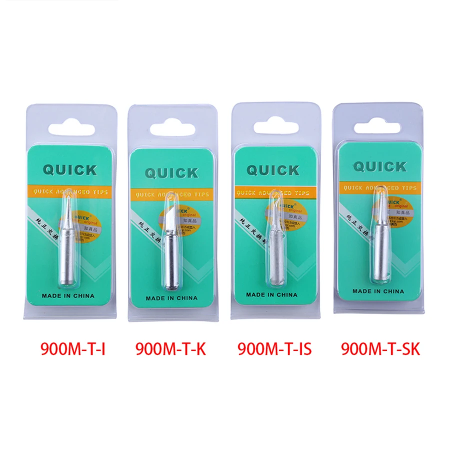 

Original QUICK 900M-T Serise Soldering Iron Tips Welding Sting for 936 936A Soldering Station
