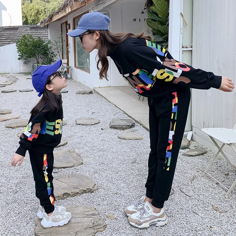 

2021 New Girls Clothing Sets Children Fashion Hoodies and Pant Set Kids Clothing Spring Autumn Sports Suit Tracksuit