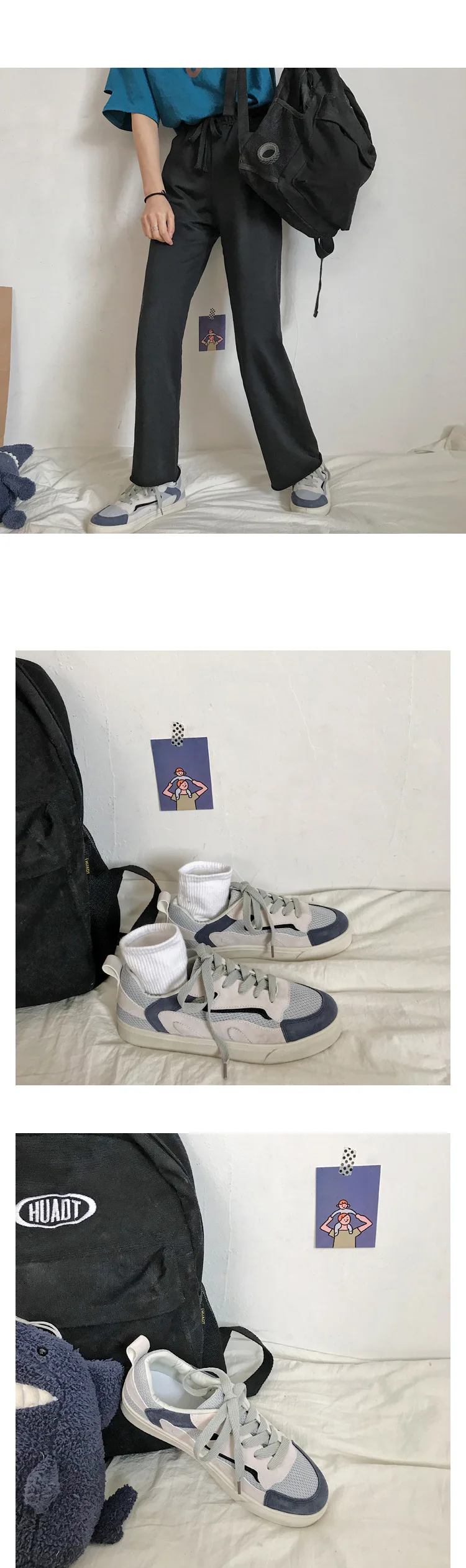 

Autumn new sneakers women's flat shoes platform shoes lightweight non-slip wear hiking shoes casual shoes shoes women