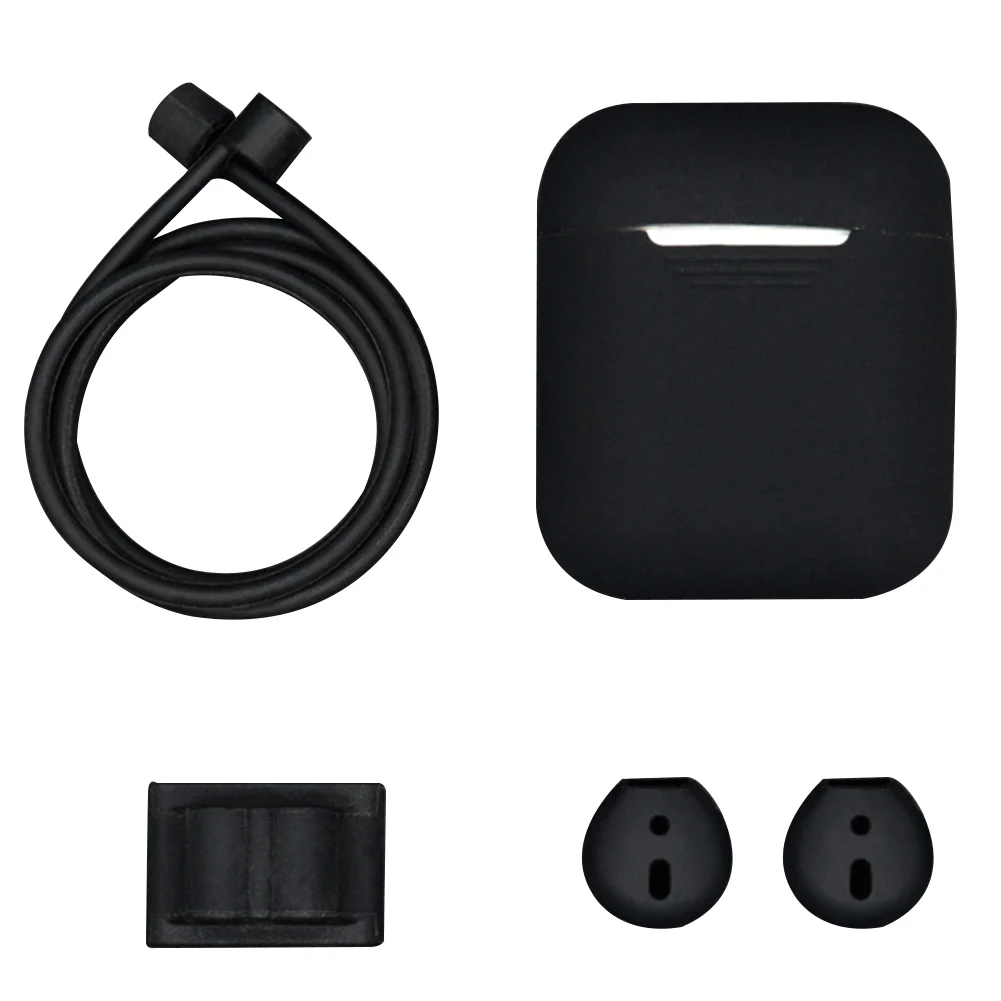 4 в 1 висячая Пряжка для хранения силиконовая Противоударная защитная задняя