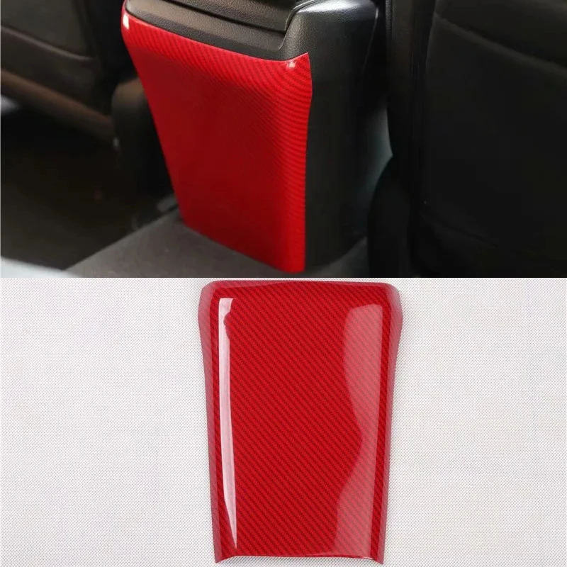 

For Honda Civic 2016 1PC Carbon Fiber ABS Car Rear Air Conditioning Vent Outlet Cover Trim Car Styling Accessories