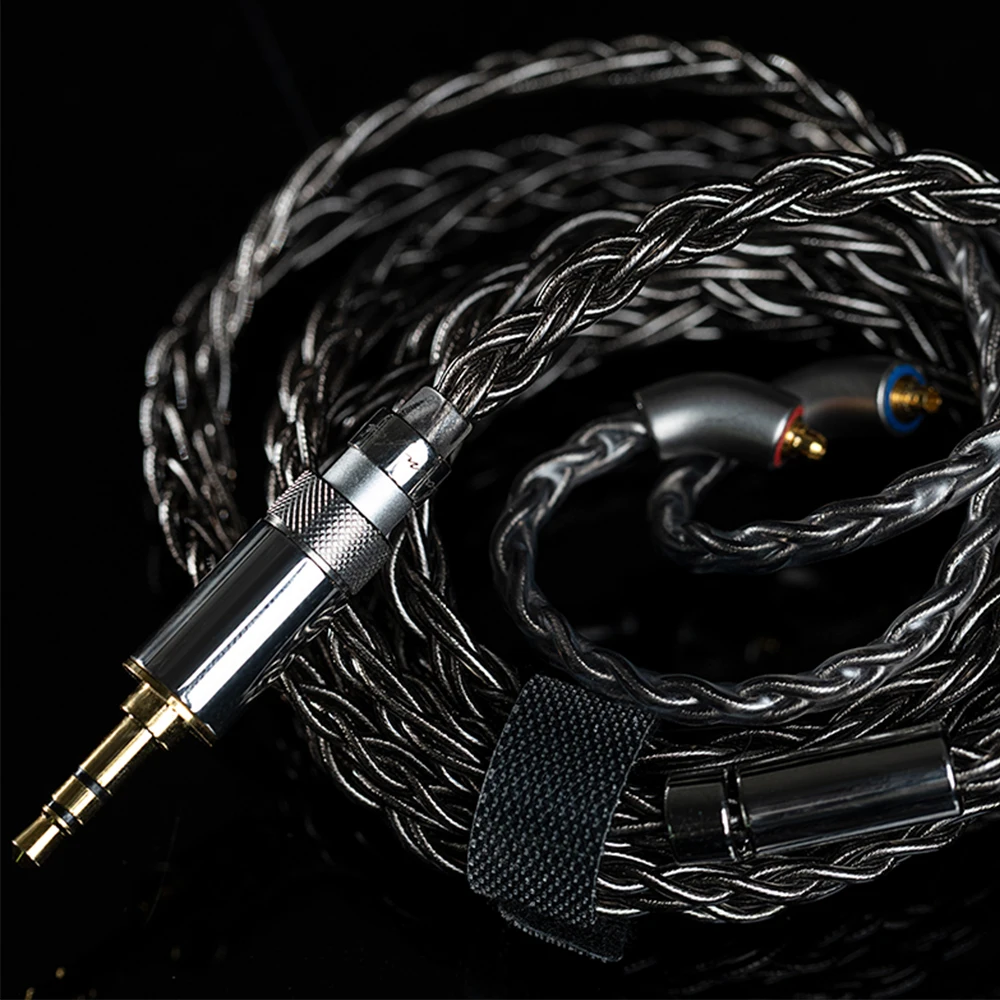 Наушники-вкладыши FiiO FH9 Hi-res 1DD + 6BA Hi-Fi наушники-вкладыши IEM MMCX чистый серебристый