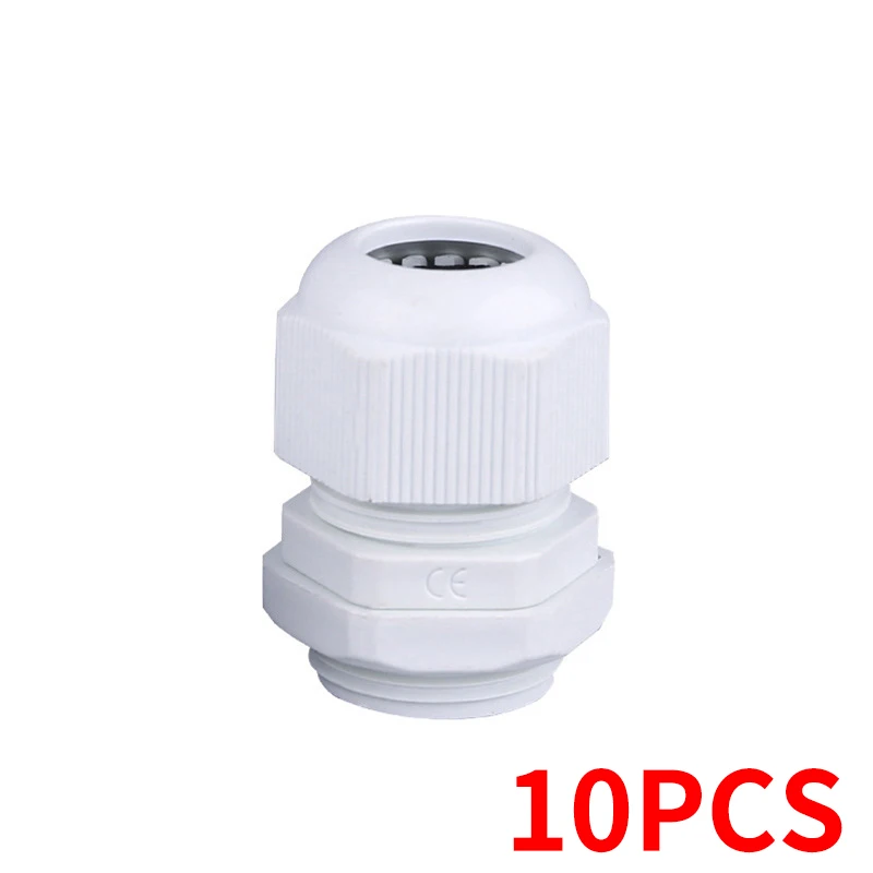 Водонепроницаемый Кабельный сальник 10 шт. ввод кабеля IP68 PG7 для 3-6 5 мм PG9 PG11 PG13.5 PG16
