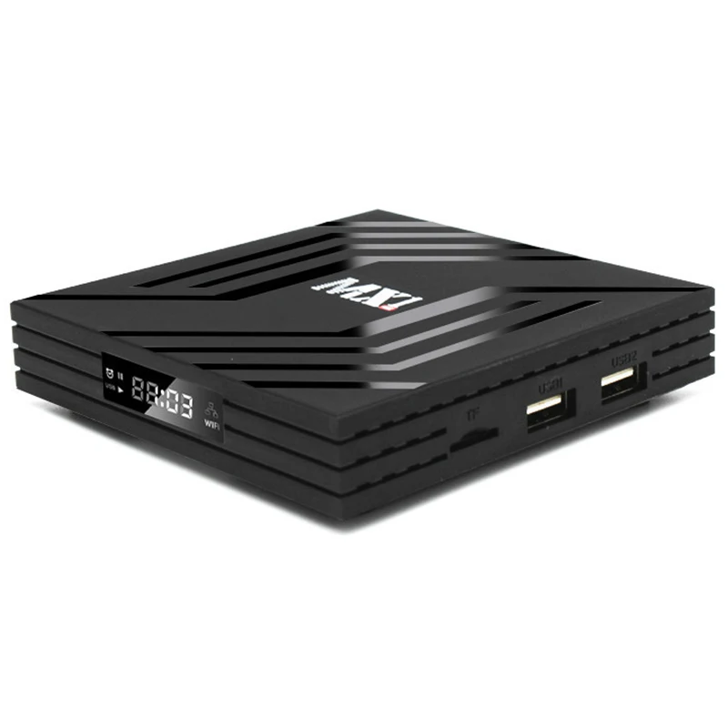 ТВ приставка MX1 RK3228A 2 + 16 ГБ Android 9 0 с инфракрасным пультом дистанционного