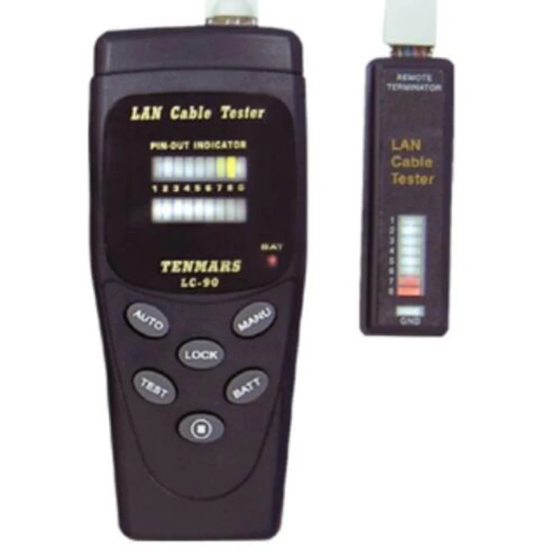 TENMARS LC-90 Lan Кабельный тестер Применение для проверки целостности кабеля