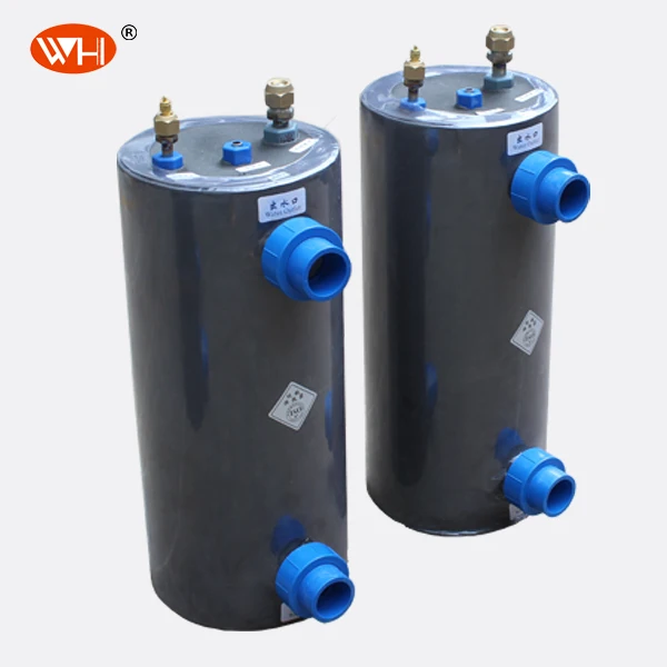 5P Cooling System tube in shell heat exchanger seafood Titan Heat pvc titanium chillers for aquariums | Дом и сад