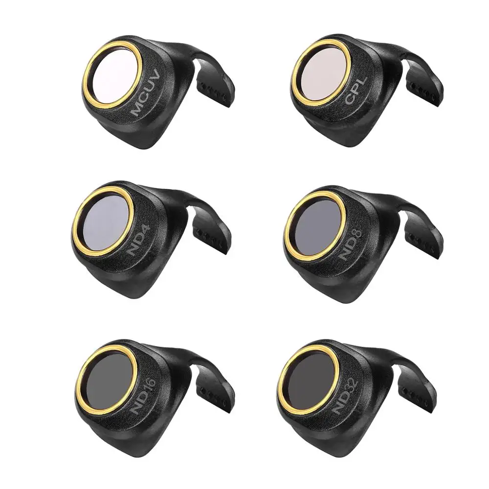 UV CPL ND4 8 16 32 Фильтр для объектива камеры CPL MCUV ND4 ND8 ND16 ND32 фильтры для DJI SPARK самоконтроль Дрон аксессуары HD протектор для DJI SPARK - Цвет: UV CPL ND4 8 16 32